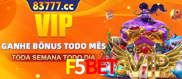 Banner promocional do F5BET oferecendo 100% de recompensas adicionais contínuas para quem fizer o login diário (Daily sign-in), com um mascote de coelho.